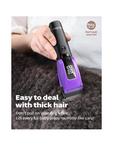 Kit de Aseo para Perros PAPMINI 3 en 1 Recargable Bajo Ruido