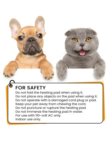 Almohadilla Térmica Pettycare para Perros y Gatos L 56x46cm