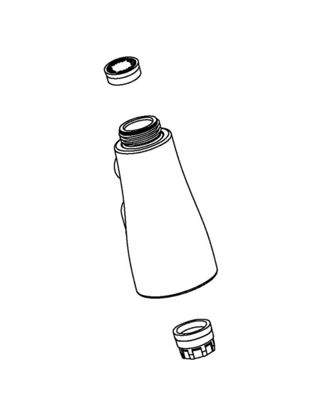 Mango de Rocío KOHLER 1176882-BL Negro Mate