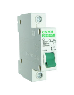 Interruptor Automático Mini Haozheng DZ47-63 1A 230V 1 Polo