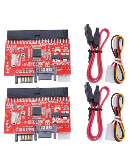 Adaptador Convertidor IDE a SATA TEAMWILL 2PCS 150MB/s