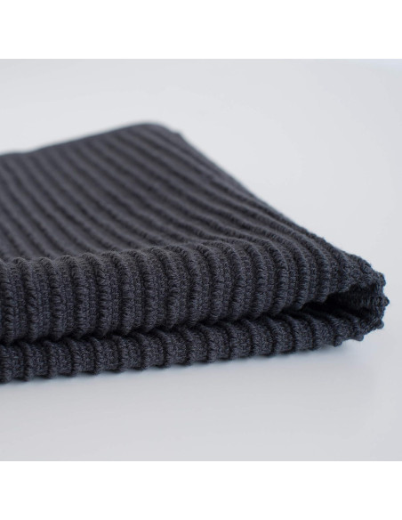 Juego de 4 Paños de Cocina Ripple Now Designs Negro