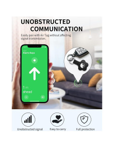 Funda Protectora de Silicona Watbro para AirTag - Anticaída y Resistente 2