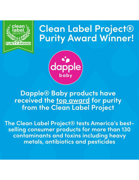 Pacs para Lavavajillas Dapple Baby Hipoalergénicos 50 Unidades