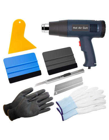Kit de Herramientas Spanno para Envoltura de Vinilo Automóvil