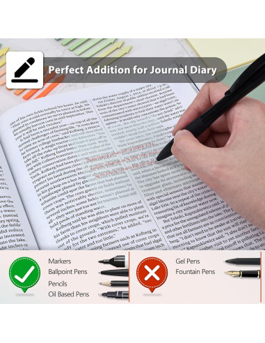 Notas Adhesivas Transparentes Valtiner 1060 Hojas Morandi