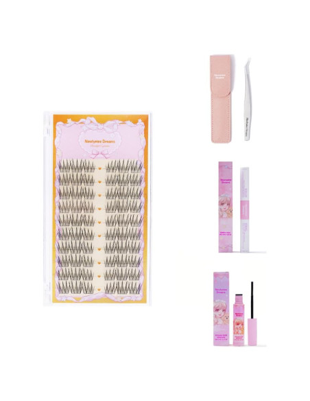 Pestañas Postizas Idol 3D Ninetynine Dreams 60PCs 9-13mm