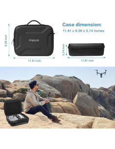 Funda Dura Mosiso para DJI Mini 3 Pro Drone y Control RC-N1 2