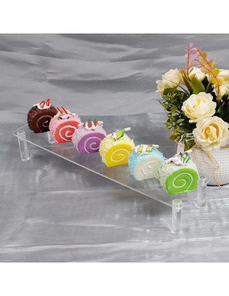 Paquete de 3 estantes acrílicos organizadores 300mm WDONAY