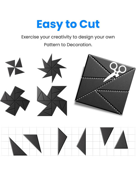 Paneles Acústicos Autoadhesivos Lebenforce 20 Piezas 30.48x30.48cm