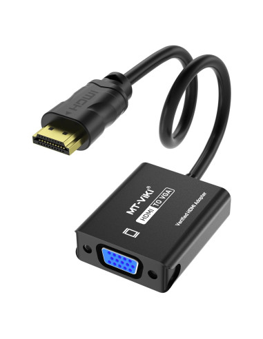 Adaptador HDMI a VGA MT-VIKI M02-A1 1080P 60Hz