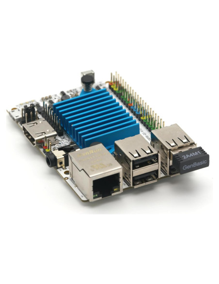 Placa Base Libre Computer Le Potato 2GB WiFi 4 con Disipador