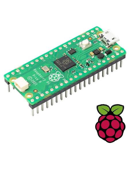Raspberry Pi Pico H Vis Viva con Encabezados Pre-soldados
