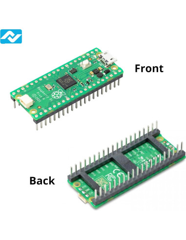 Raspberry Pi Pico H Vis Viva con Encabezados Pre-soldados
