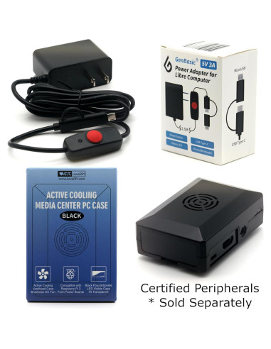 Placa Base Libre Computer Le Potato 2GB WiFi 4 con Disipador