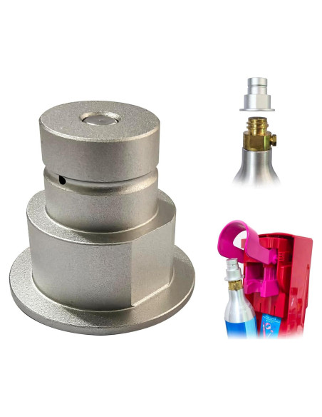 Adaptador de Conexión Rápida CO2 para Máquina de Agua Seltz Terra DUO ART