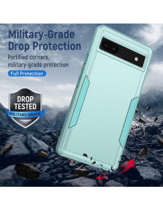 Funda Asuwish para Google Pixel 6A con Protector de Pantalla 2