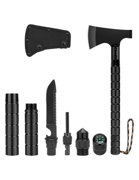 Hacha de Camping Hitdudu Plegable Multi-Herramienta 1kg