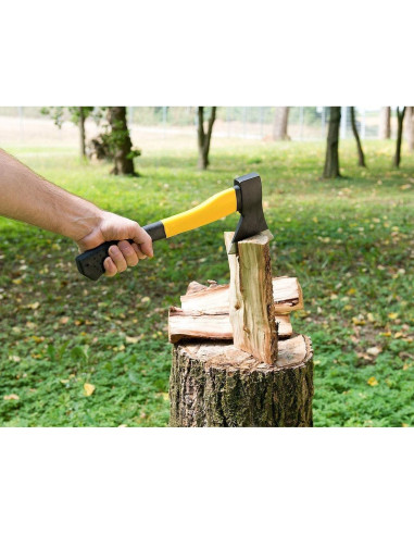 Juego de 2 Hachas de Camping EDM con Mango de Fibra de Vidrio