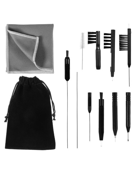 Kit de limpieza para audífonos Psyqtsuary 12 piezas con bolsa