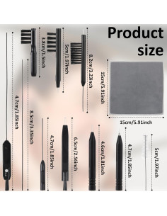 Kit de limpieza para audífonos 12 piezas DIVINA VITAE con bolsa 2