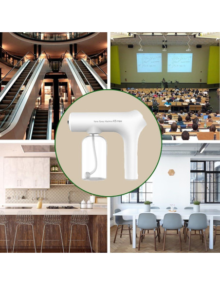 Atomizador Nano ZSYATN 380ml Inalámbrico con Luz LED Azul