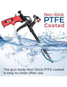 Pistola de Espuma Wolline Profesional 2 Paquete Rojo 2