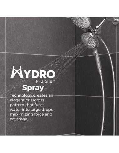 Cabezal de Ducha y Mano Pfister HydroFuse 6 Funciones 9.5 LPM