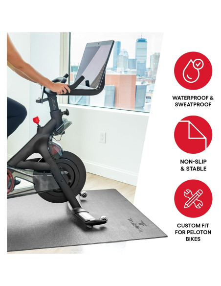 Mat de Ejercicio TrubliFit para Bicicleta Peloton 182x91 cm