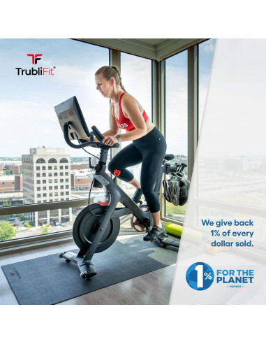 Mat de Ejercicio TrubliFit para Bicicleta Peloton 182x91 cm