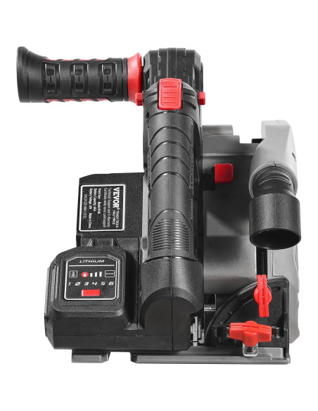 Sierra de Carril Inalámbrica VEVOR 139.7 mm 5500 RPM