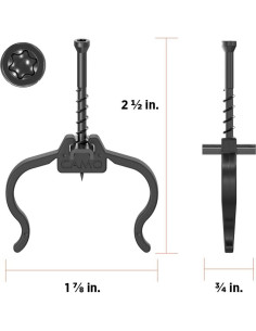Clip de Borde Oculto CAMO 0344354 para Deck 90 unidades 2