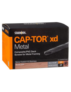 Tornillos de Deck Starborn 1.5" Acero Inoxidable 350 pcs