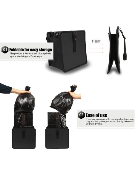 Bolsa de Basura para Auto Miytsya Premium Impermeable 7L