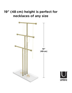 Organizador de Joyería Colgante Umbra Trigem 3 Niveles 48 cm 2