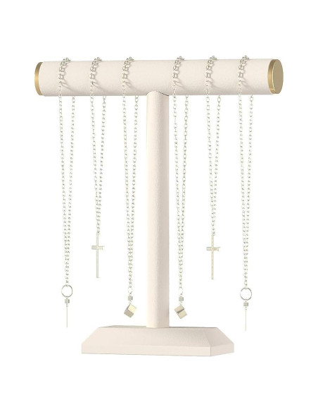 Soporte para Collares Julysky T-Bar Beige 29.7x33.5x8.1 cm