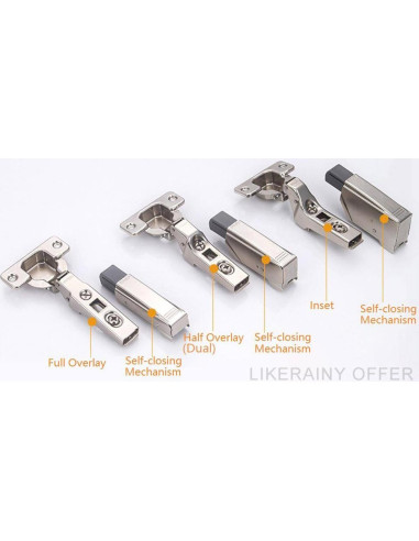 Amortiguador de Bisagra Blum 973A0500 Cierre Suave x8