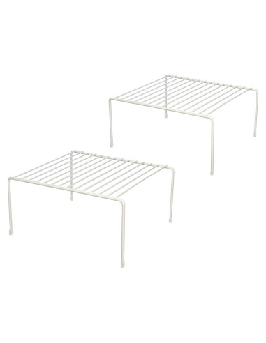 Organizador de Estantes de Cocina Greenbrier, Juego de 2 - Blanco, 3.05m x 1.83m x 0.18m