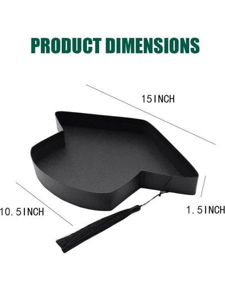 Bandeja de Servicio Desechable QRQR Sombrero Blanco 38.1x27.4cm