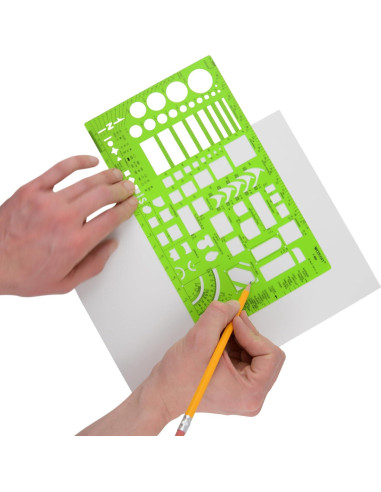 Plantilla Técnica de Dibujo Arquitectónico Westcott T-806