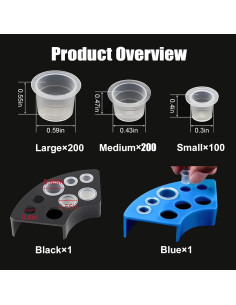 Kit de 500 Capsulas de Tinta para Tatuajes SOTICA Mixto 2