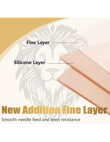 10 Pieles de Tatuaje Falsas 3mm LEEYUKA Doble Cara 18.8x14.2cm