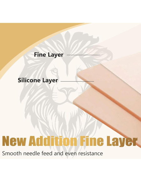 10 Pieles de Tatuaje Falsas 3mm LEEYUKA Doble Cara 18.8x14.2cm