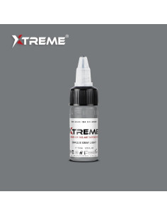 Tinta para Tatuajes Xtreme 0.5 oz Gris Opaco Claro a Base de Agua 2