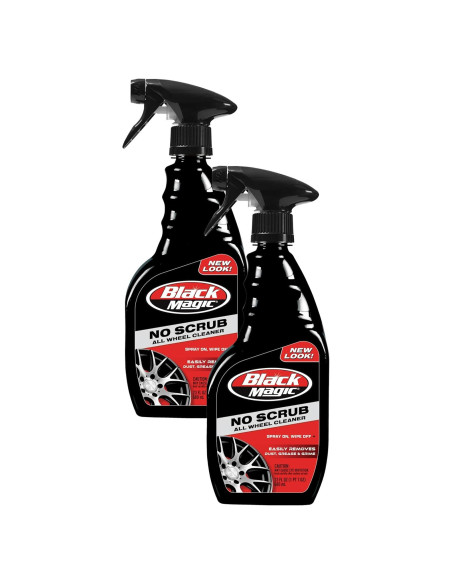 Limpiador de Ruedas Sin Frotar Black Magic 680 ml - Paquete de 2 Limpiador de Ruedas Sin Frotar Black Magic 680 ml - Paquete de 2