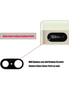 Kits de Reemplazo de Cristal de Cámara Trasera Google Pixel 7 - Paquete de 2 2