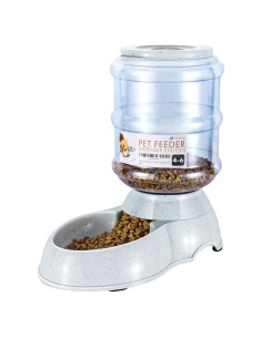 Dispensador de Comida Automático Flexzion 1.81-2.72 kg para Mascotas