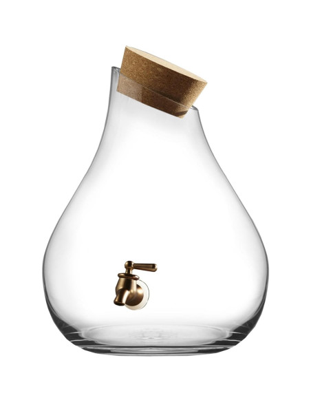 Dispensador de Bebidas de Vidrio Style Setter 9.46L con Grifo