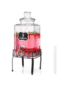 Dispensador de Agua de Vidrio RimCereal 20L con Grifo Inoxidable