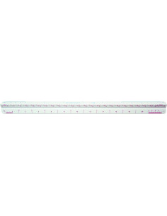 Escala Escolar Arco Westcott TS-656 30.48 cm Multicolor 2